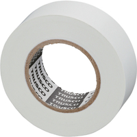 トラスコ 脱鉛タイプビニールテープ １９ｍｍＸ１０ｍ 白  １巻入り 粘着力：1.47N/10mm GJ2110W1P