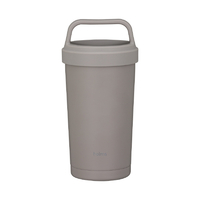 シービージャパン holms ハンドル付きタンブラー370 ダークグレー HOLMSﾊﾝﾄﾞﾙﾀﾝﾌﾞﾗ-370Dｸﾞﾚ-