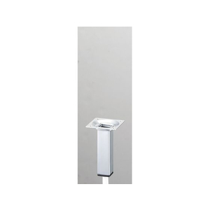光 アイテック スマートレグ 角脚 25×25×100mm シルバー FCM0458-KSK250-2-イメージ1