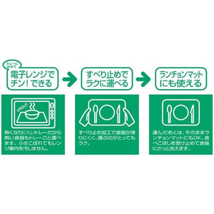 橋本達之助工芸 ピノ ノンスリップトレー 39cm角 ブルー 1枚入 FCN5870-イメージ5