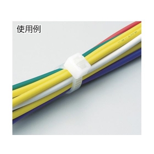 トラスコ中山 TRUSCO 小型携帯用結束バンドクリップ 黒 100個り FC023GB-4154282-イメージ4