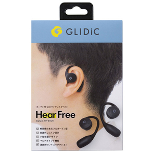 GLIDiC ワイヤレスイヤフォン Hear Free ブラック GL-HF6000-BK-イメージ6