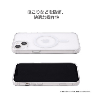 abbi FRIENDS Phone 16用ネコマンジュウMagSafe対応クリアケース 渡り ABF27248I16-イメージ10