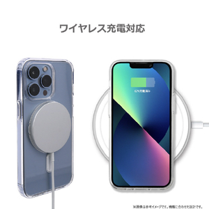 abbi FRIENDS Phone 16用ネコマンジュウMagSafe対応クリアケース 渡り ABF27248I16-イメージ12