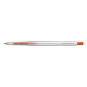 三菱鉛筆 スタイルフィット ゲルインクボールペン ノック式(リフィル入) 0．28mm マンダリンオレンジ UMN1392838-イメージ1