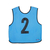 モルテン ゲームベストジュニア 10枚組 番号1～10 サックス FCE715S-GB0112SK-イメージ1