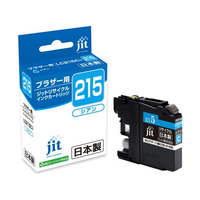ジット ブラザー LC215C シアン リサイクルインク FCD947P-JIT-B215C