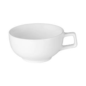 WPM ラテカップ(240ml 8oz) ホワイト CUP240(CR)-イメージ1