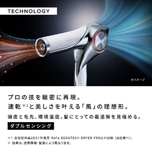 MTG ReFa BEAUTECH DRYER BX ピンク RE-BQ-05A-イメージ3