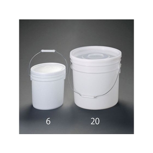 エスコ 密閉容器 φ327×328mm 19.6L FCW1890-EA508AB-20-イメージ2
