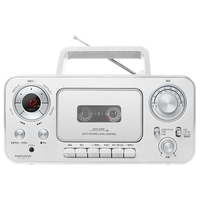 太知ホールディングス CDラジオカセットレコーダー ホワイト CDC330W