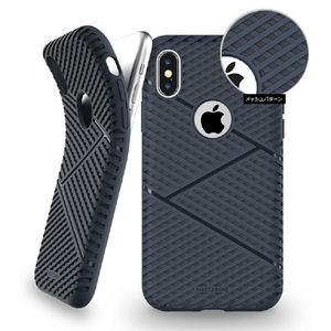 Matchnine iPhone XS/X用ケース JELLO RUGGED ブラウン MN89249I8-イメージ3