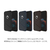 Matchnine iPhone XS/X用ケース JELLO RUGGED ブラウン MN89249I8-イメージ2
