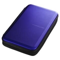 サンワサプライ ブルーレイディスク対応セミハードケース（56枚収納） ブルー FCD-WLBD56BL