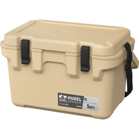 アイリスオーヤマ HUGEL クーラーボックス 20L ベージュ FCJ076F-TC-20R