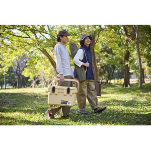 アイリスオーヤマ HUGEL クーラーボックス 20L ベージュ FCJ076F-TC-20R-イメージ7