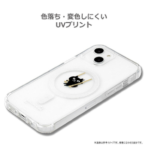 abbi FRIENDS iPhone 16 Pro用ネコマンジュウMagSafe対応クリアケース 渡り ABF27249I16PR-イメージ9