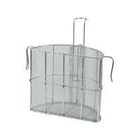 新越ワークス EBM 18-8 半円型 スープ取りザル 30cm用 FC908KX-0016000