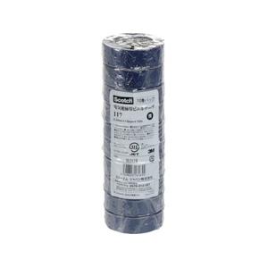 3M ビニールテープ 117 青 19mmX10m 10巻入り FC919UE-3426971-イメージ1