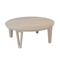 協立工芸 家具調コタツ アーバンⅡ85円形WW ホワイトウォッシュ ｱ-ﾊﾞﾝIIｴﾝｹｲ85WW