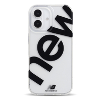 エム・ディー・シー iPhone 16用new balance [クリアケース/new] ブラック MD-75542-1