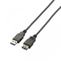 エレコム 極細USB3．0延長ケーブル(A-A) 2．0m ブラック USB3-EX20BK