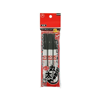 寺西化学工業 マジックインキ No.670 丸太字 黒 3本 FC482YN-M670-T1-3P