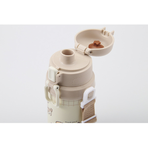 ReachWill魔法瓶 ステンレス製キッズボトル 600ml カワウソとコブタ RYI-KS60PK-イメージ3