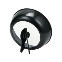 パール金属 ハンディ シリコーン加工窓付スタンドプレートカバー丸型22cm FC015NR-HB-5414