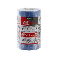 ニトムズ ビニルテープ No.21 青 19mm×10 m 5巻パック FC015PA-J2534