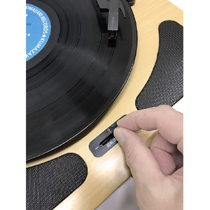 クマザキエイム レコードプレイヤー 木目 TW510-イメージ3