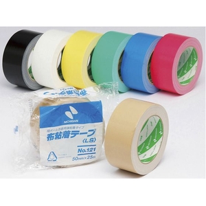 ニチバン 布粘着テープ121(シロ) 50mm×25m FC533GD-4188403-イメージ2