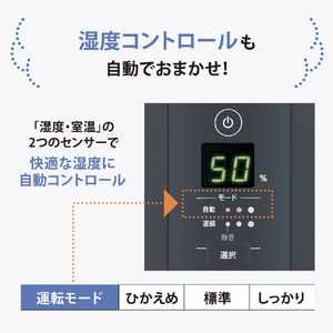 象印 スチーム式加湿器 ホワイト EE-TC60-WA-イメージ6