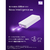 CIO NovaPort SLIM DUO 45W ホワイト CIO-G45W2C-S-WH-イメージ5