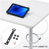 サンワサプライ タブレット汎用セキュリティ12．5インチ対応（eセキュリティ） ブラック SLE-28STB12BKN