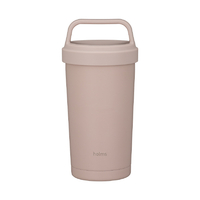 シービージャパン holms ハンドル付きタンブラー370 スモークピンク HOLMSﾊﾝﾄﾞﾙﾀﾝﾌﾞﾗ-370Sﾋﾟﾝｸ