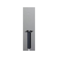 光 アイテック スマートレグ 角脚 25×25×150mm 黒 FCM0459-KSK251-1