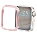 GAACAL Apple Watch Series 4-6/SE1-2 [44mm]用メタリックフレーム ピンク W00114P4
