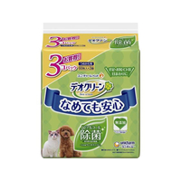 ユニ・チャーム デオクリーン ウェットティッシュ ノンアルコール 詰替用 60枚×3個 FCF558N