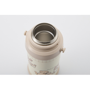 ReachWill魔法瓶 ステンレス製キッズボトル 600ml ペンギンとイルカ RYI-KS60BL-イメージ2