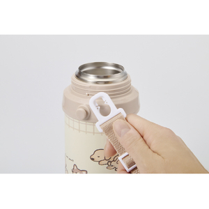 ReachWill魔法瓶 ステンレス製キッズボトル 600ml ペンギンとイルカ RYI-KS60BL-イメージ4