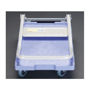 エスコ 運搬車 フットブレーキ付 715×460mm 150kg FCW1909-EA520B-22-イメージ4
