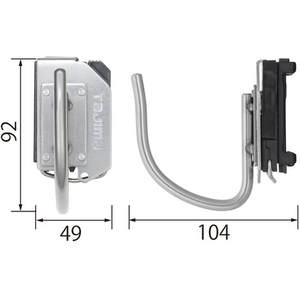 ＴＪＭデザイン 着脱式工具ホルダーステン Jフック 銀5110492 FC886BZ-1481081-イメージ3