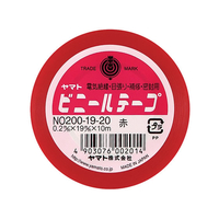 ヤマト ビニールテープ 19ミリハバ 10m アカ FCF786V-NO200-19-20