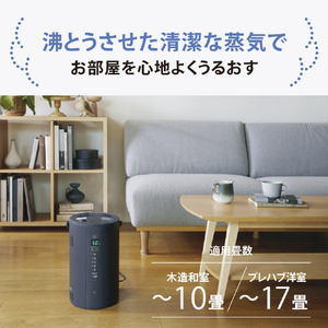 象印 スチーム式加湿器 ソフトブラック EE-TC60-BM-イメージ2