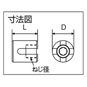 水本機械製作所 ステンレス ダブルクリップ 適合ワイヤー径4mm 41619M105 FC026FJ-3789527-イメージ3