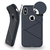 Matchnine iPhone XS/X用ケース JELLO RUGGED ネイビーブルー MN89250I8-イメージ3