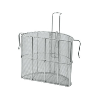 新越ワークス EBM 18-8 半円型 スープ取りザル 33cm用 FC909KX-0016100