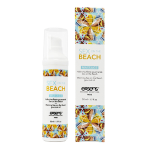 アジュマ exsens マッサージオイル SEX ON THE BEACH(50ml) ピーチ ﾏﾂｻ-ｼﾞｵｲﾙｾﾂｸｽｵﾝｻﾞﾋﾞ-ﾁ-イメージ4