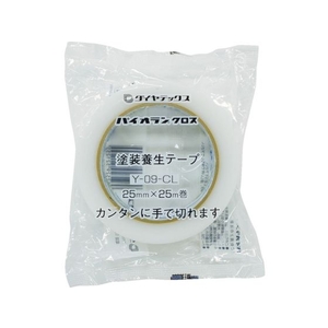 ダイヤテックス 塗装養生用テープ 25mm×25m クリア FC666FZ-7531265-イメージ2